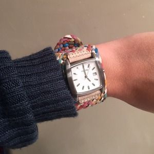 Distressed Fossil Watch