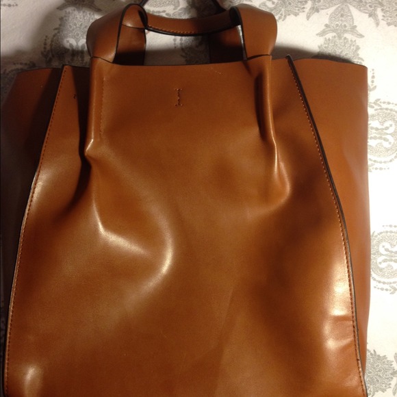 Zara faux leather bag