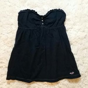 Hollister navy tube top