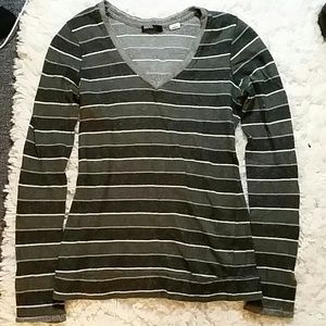 Bdg long sleeve striped top