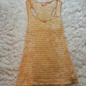 BDG yellow tank top