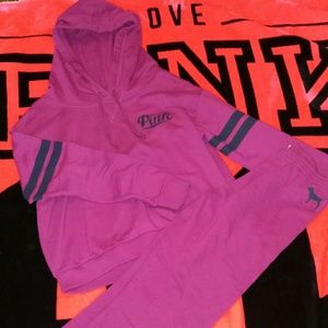 Victoria secret PINK purple set