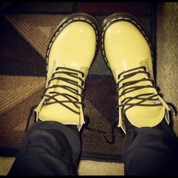 Doc Martins. Fairly new. Only wore twice.