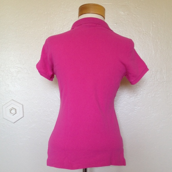 Ralph Lauren Hot Pink Polo Top - Picture 3 of 3