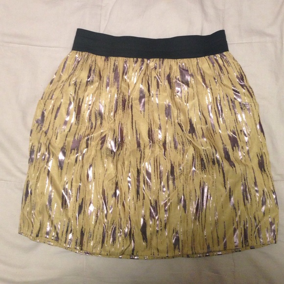 Glam Shiny Mini-Skirt with Pockets