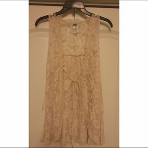 Charming Charlie Lace Vest