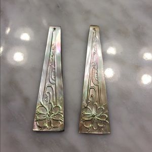 Hand Crafted Abalone Earrings