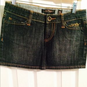 Ed Hardy Mini skirt