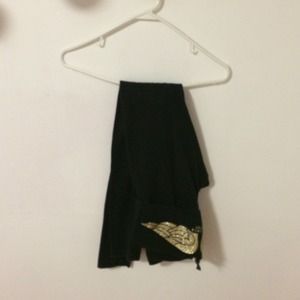 VS angel wing yoga leggings