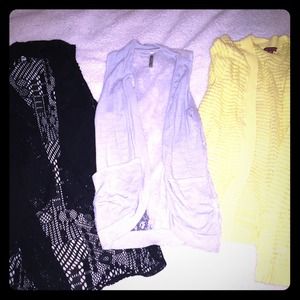 Bundle of Cardigans - Size Large