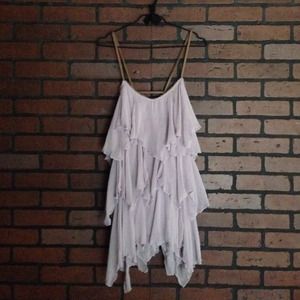 Free People Cascade of Ruffles tunic