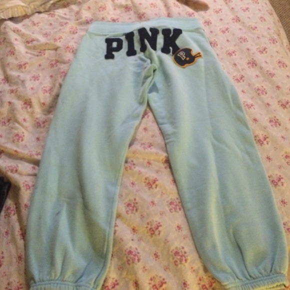 🚫SOLD🚫VS Pink sweatpants - Picture 2 of 4