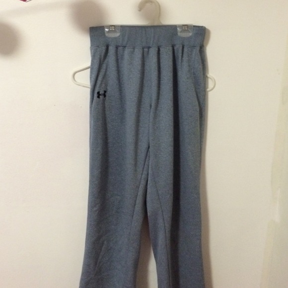 Under armour heather grey sweatpants