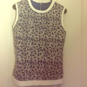 Zara w&b collection top