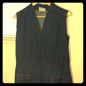 Vintage denim dress