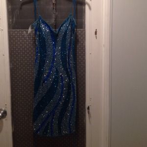 Gorgeous!! Silk and beaded dress