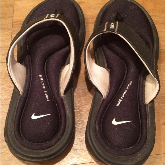 Nike foam flip flops