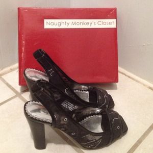 Beautiful black dress shoes