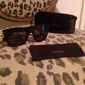 👓 Black Campbell Tom Ford Sunglasses