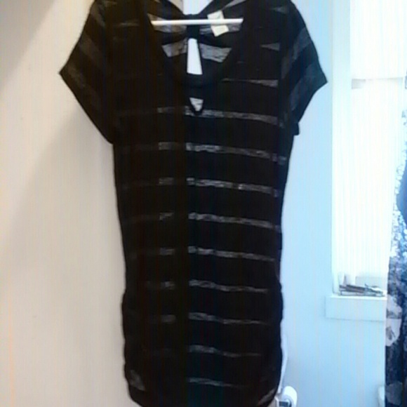 Black dressy shirt very cute