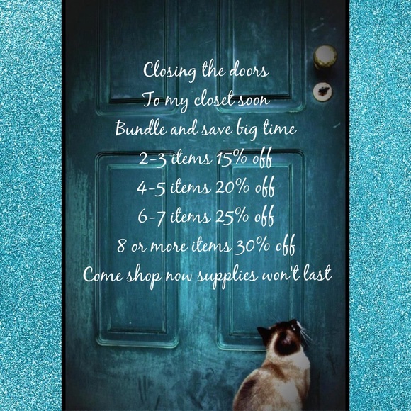 CLOSING SALE!!!! SHOP NOW