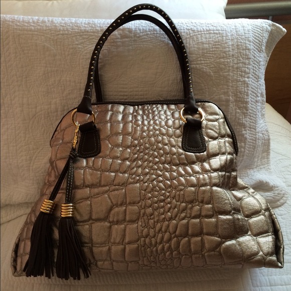 Kate Landry Metallic purse