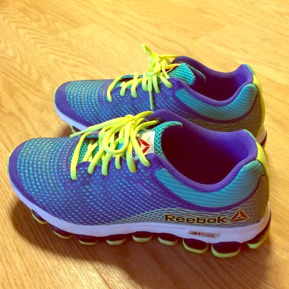 Reebok rubber shoes.