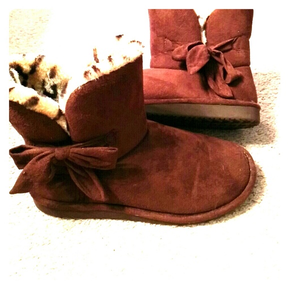 *SOLD ON MERC* Soda brown and leopard boots