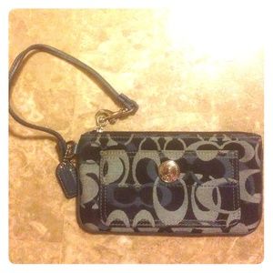 Coach wristlet bag