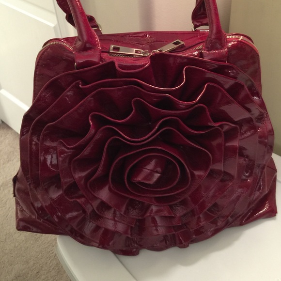 Deep Red Big Buddha Bag
