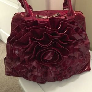 Deep Red Big Buddha Bag