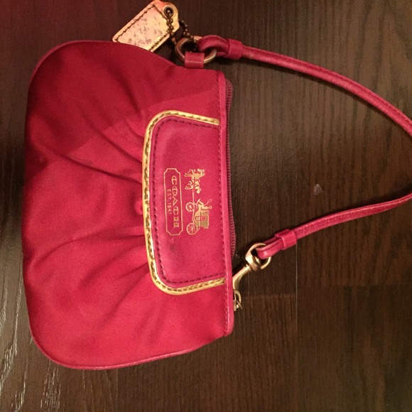 Coach Pink Wristlet