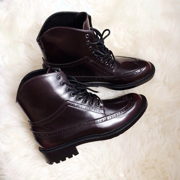 Zara Boots - Zara Brogue bootie