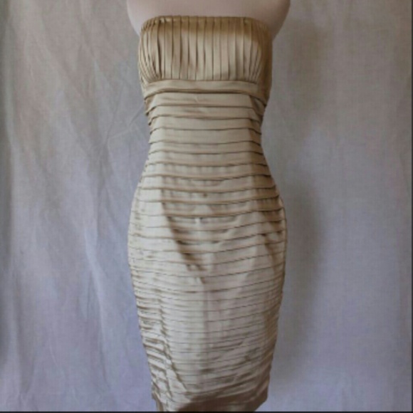 Calvin klien champagne cocktail dress size 2