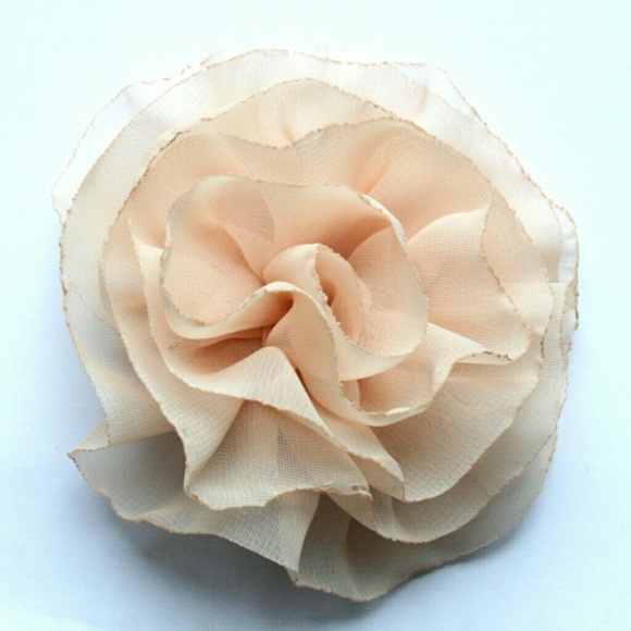 Light Pink Floral Hair Clip/Brooch