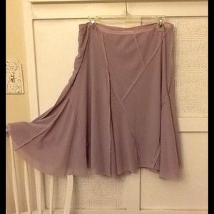 Lavender patch skirt
