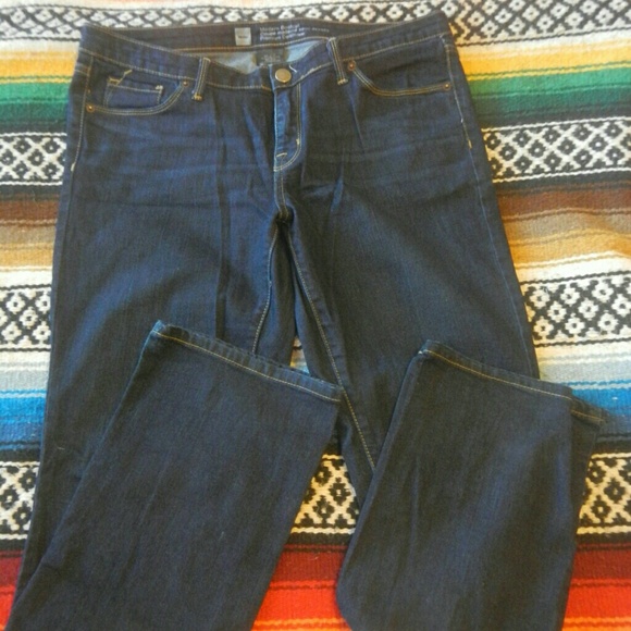 SOLD Dark wash denim
