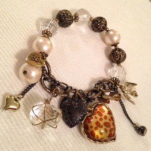 Betsey Johnson Charm Bracelet *HOLD*