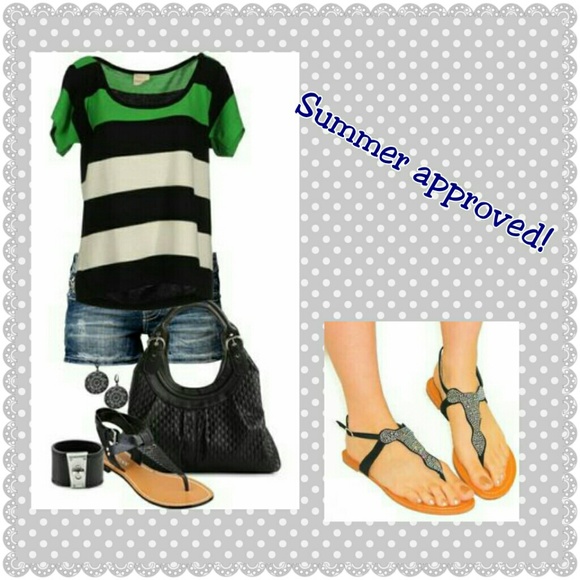 SOLD Wedge sandals - Picture 2 of 4