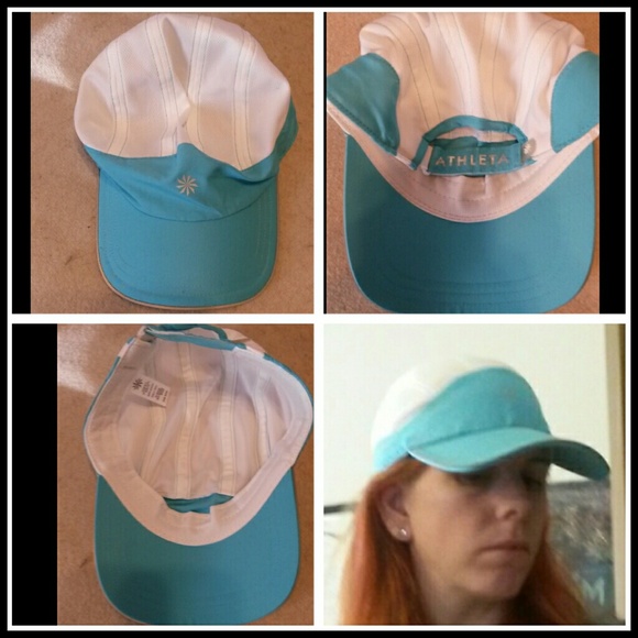 Turquoise running hat by Athleta