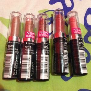 Wet n wild lipsticks