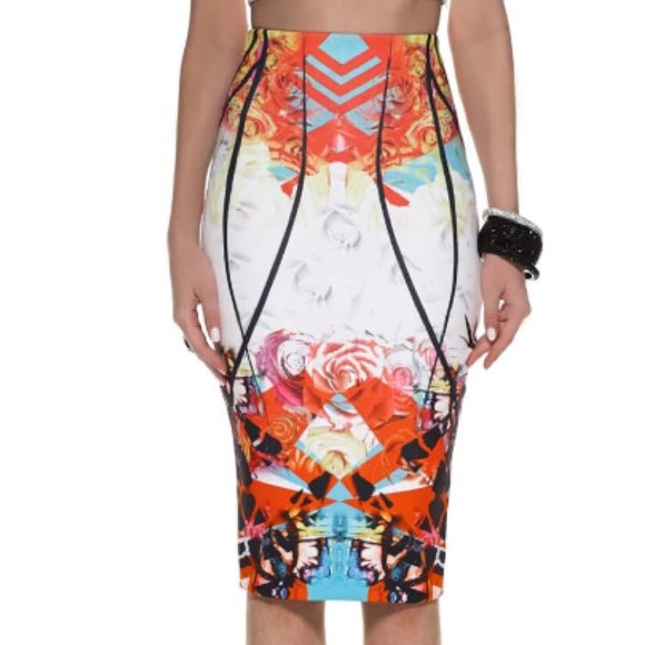 DARCIO PENCIL SKIRT - Picture 3 of 4