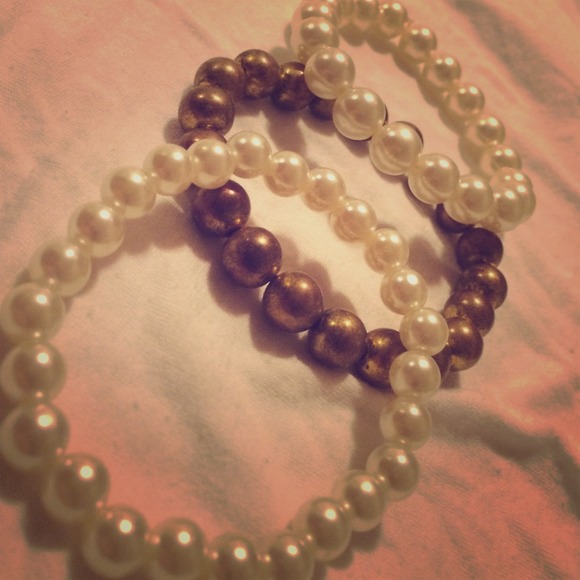 Faux Pearl Bracelets combo