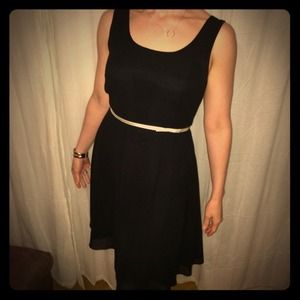 Classic Black Dress Size 8 Petite