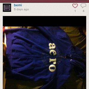 Dark purple Aeropostale jacket