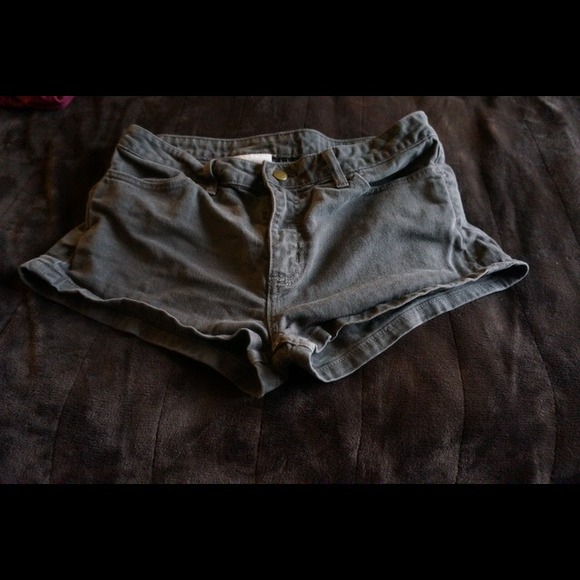 Dark grey aa shorts