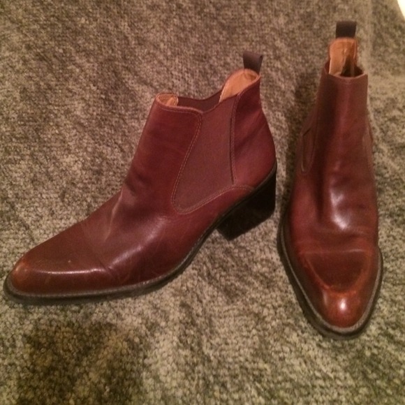 Nine West saddle brown western boots
