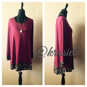 Burgundy , Plus Size!!!