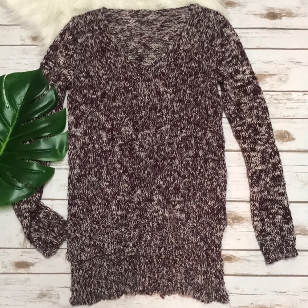 🎉HOST PICK🎉 Brandy Melville Speckled Carmen - Picture 2 of 7