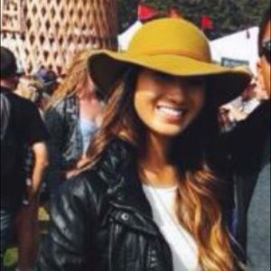 RVCA mustard yellow fedora